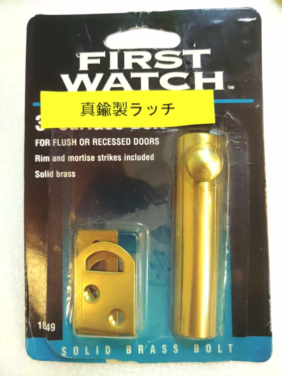K7 未使用 開封済 真鍮製 ラッチ アンティーク ドア開閉部に 430円~拍卖