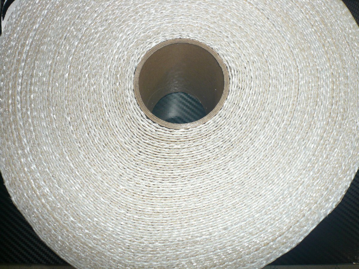 耐熱布 粘着シートタイプ 100mm×30000mm 30m巻!? 業務用 新品♪ 遮熱処理に ヒートシールドテープ拍卖