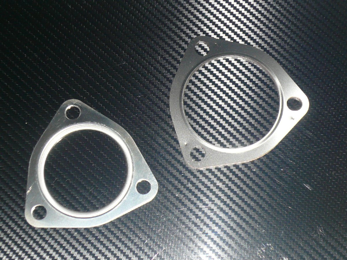 TD06 T67 TD05 タービン用 TRUST メタルガスケット IN側 + オリジナル強化品 6層 OUT側 計2枚 新品♪ トラスト エフ・サービス拍卖