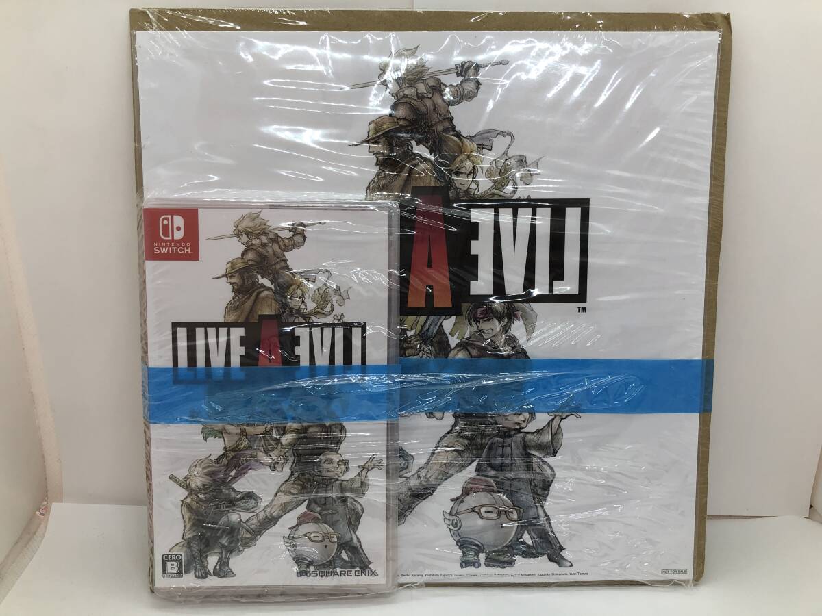 未使用未開封★Nintendo switch 任天堂★Switch LIVE A LIVE ライブアライブ HD-2D リメイク 特典付き ニンテンドースイッチ拍卖