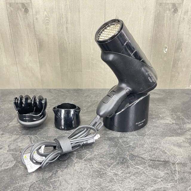 ヘアドライヤー 【中古】マクセルイズミ FUKUGEN CALEA フクゲン ブラック 生活家電 アタッチメント付き / 59111 在★13拍卖