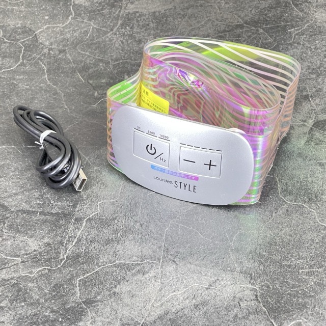 ルルドスタイル EMSベルト 【中古】動作保証 アテックス AX-FRL905 ウェアラブル USB充電 6段階 強弱調整/ 66220 在★5拍卖