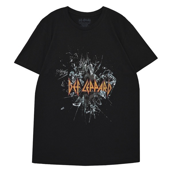 DEF LEPPARD デフレパード Shatter Logo Tシャツ Mサイズ オフィシャル拍卖
