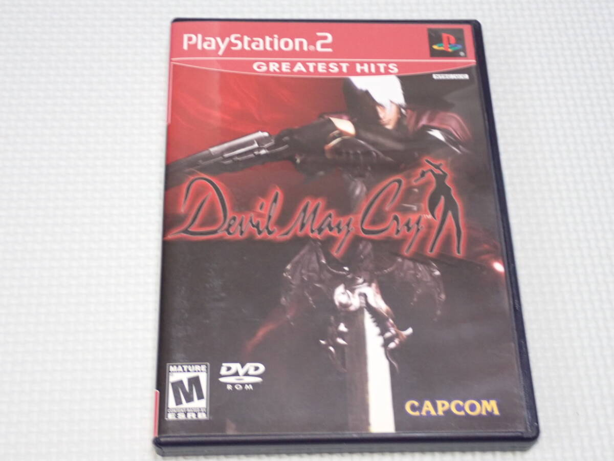 PS2★Devil May Cry 海外版 北米版★箱付・説明書付・ソフト付拍卖