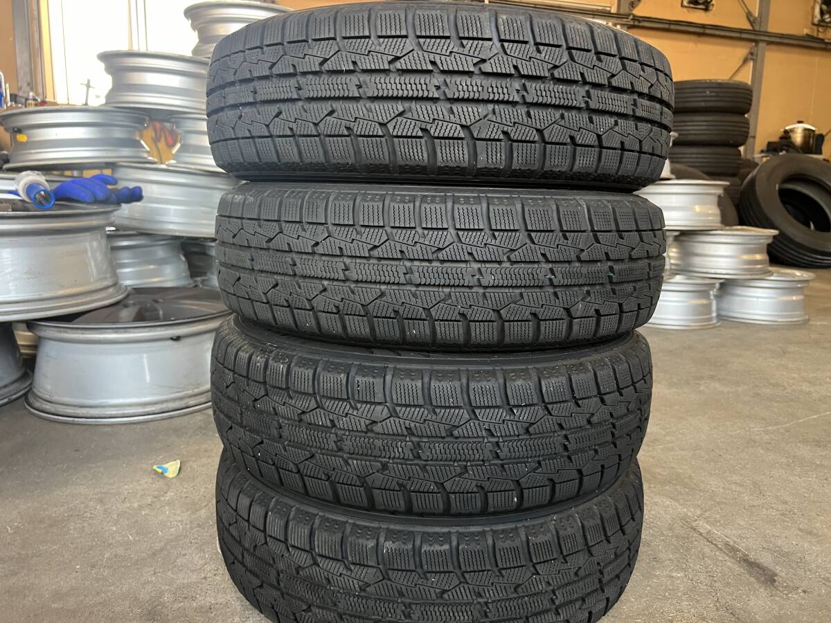 ◆SP19◆155/65R14 75Q TOYO GIZ スタッドレスタイヤ 2018年製 4本セット 7分山拍卖