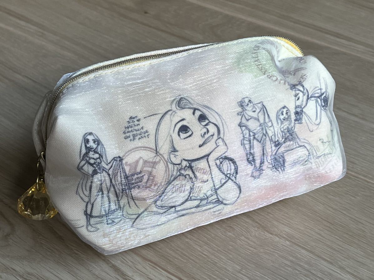 未使用品◇ディズニー TDS 塔の上のラプンツェル ポーチ 小物入れ 化粧ポーチ拍卖