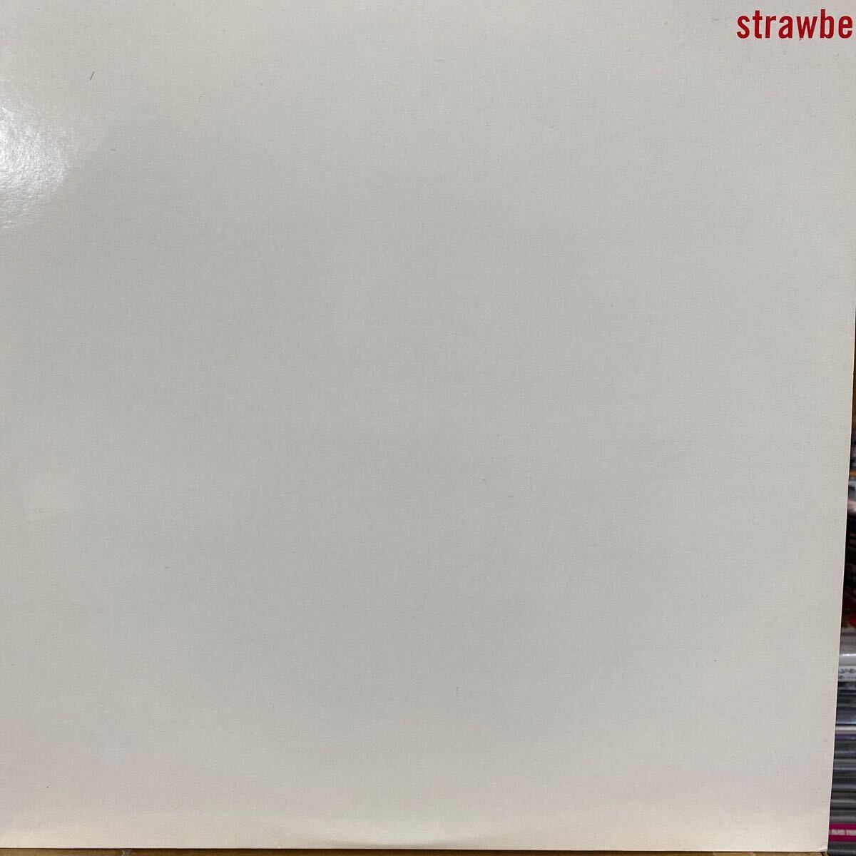 UKプロモ No.入り白ジャケ 2枚組 透明盤 バーコード無 美品★The Fireman(Paul McCartney) / Strawberries Oceans〜ポール・マッカートニー拍卖