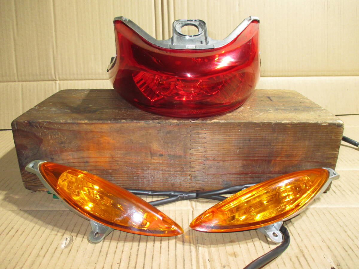 ヤマハ ジョグ SA36J 純正 テールランプ リアウインカー左右セット 検) YAMAHA JOG 4スト 原付 50cc スクーター拍卖