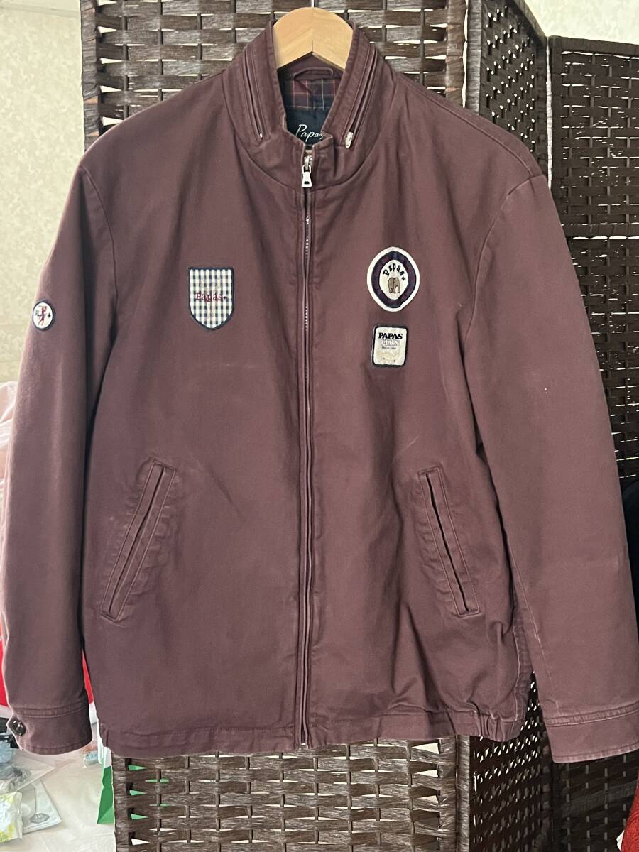 パパス+フーデッド収納ワッペンいっぱいブルゾン拍卖