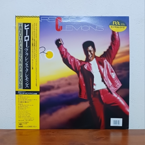 帯付LP/ クラレンス・クレモンズ☆CLARENCE CLEMONS「ヒーロー / HERO」ジャクソン・ブラウン ナラダ・マイケル・ウォルデン拍卖