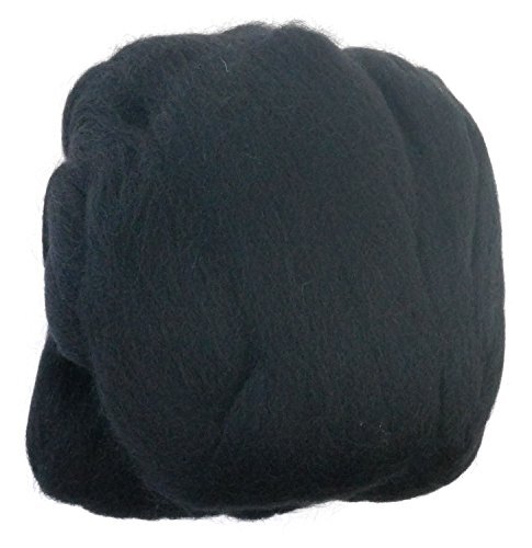 ハマナカ フェルト羊毛 ソリッド 50g col.9 H440-000-9 白・黒・茶色系拍卖