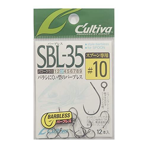 オーナー(OWNER) SBL-35 シングル35バーブレス フック12 11607 釣り針拍卖