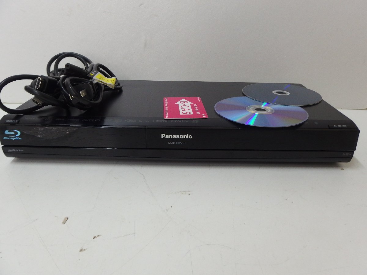 10▲/Zク4471 保証有 ☆Panasonic パナソニック ブルーレイディスクレコーダー DMR-BR585 2011年製 中古拍卖