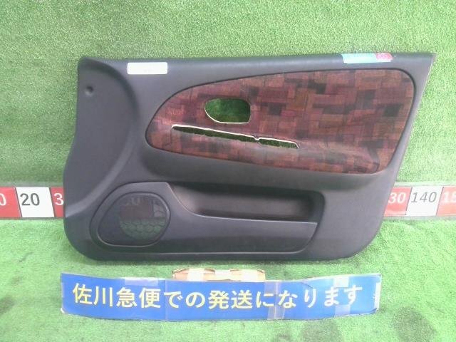 三菱 ランサー GSR EVO4 エボ4 CN9A 右 フロント ドア トリム 内張り P/Wスイッチ欠品 MR190002 傷・汚れ有り 現状販売 中古拍卖