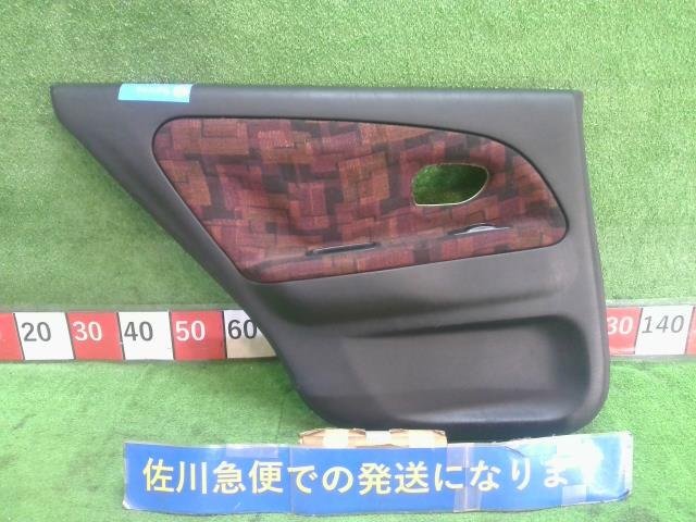 三菱 ランサー GSR EVO4 エボ4 CN9A 左 リア ドア トリム 内張り P/Wスイッチ付 MR190091 傷・汚れ有り 現状販売 中古拍卖