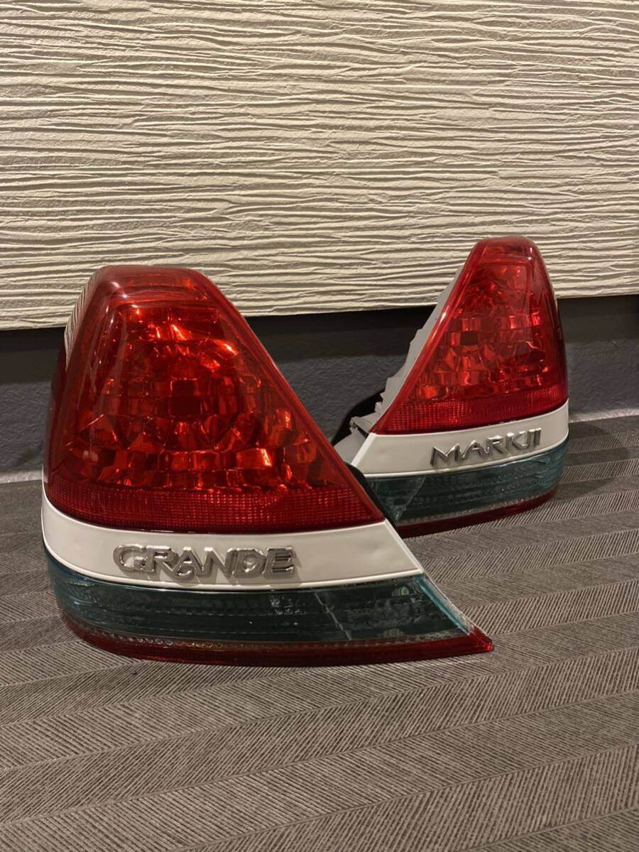 jzx110 マーク2 マークⅡ テールランプ 左右 テール ir-v irv 110マークii 新品 未使用 toyota mark 110mark2 110mark oem mark2 trd oem拍卖