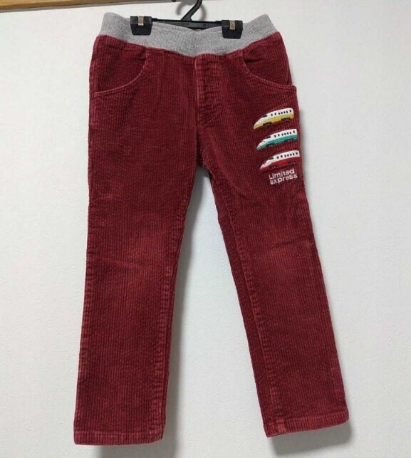 kladskap(クレードスコープ)電車 コーデュロイ パンツ 110拍卖