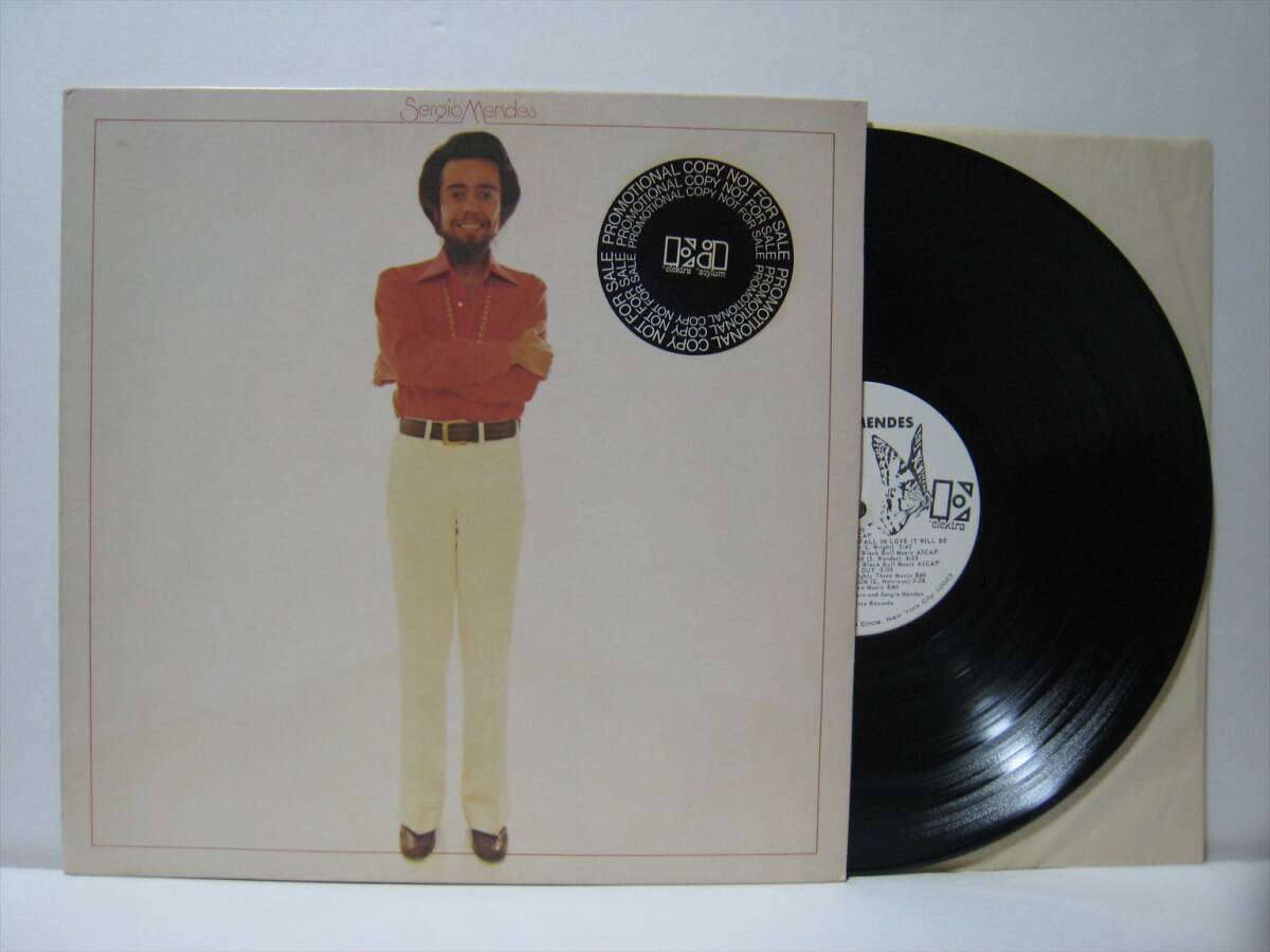 【LP】 SERGIO MENDES / ●白プロモ● SERGIO MENDES (I BELIEVE) US盤 セルジオ・メンデス 悪魔の誘惑 IF I EVER LOSE THIS HEAVEN 収録拍卖