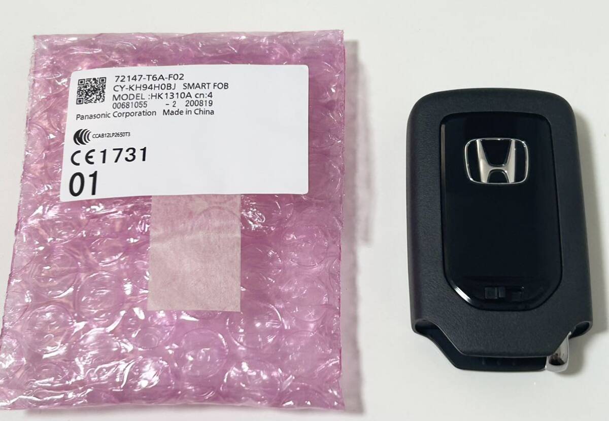 新品 未使用品 純正 HONDA ホンダ スマートキー ホンダ 4ボタン T6A-F02 キーレス CY-KH94H0BJ拍卖