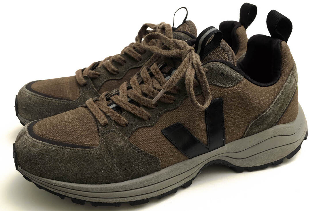 VEJA ヴェジャ ローカットスニーカー VT012592B Venturi Ripstop Kaki リップストップ スエード 牛革拍卖