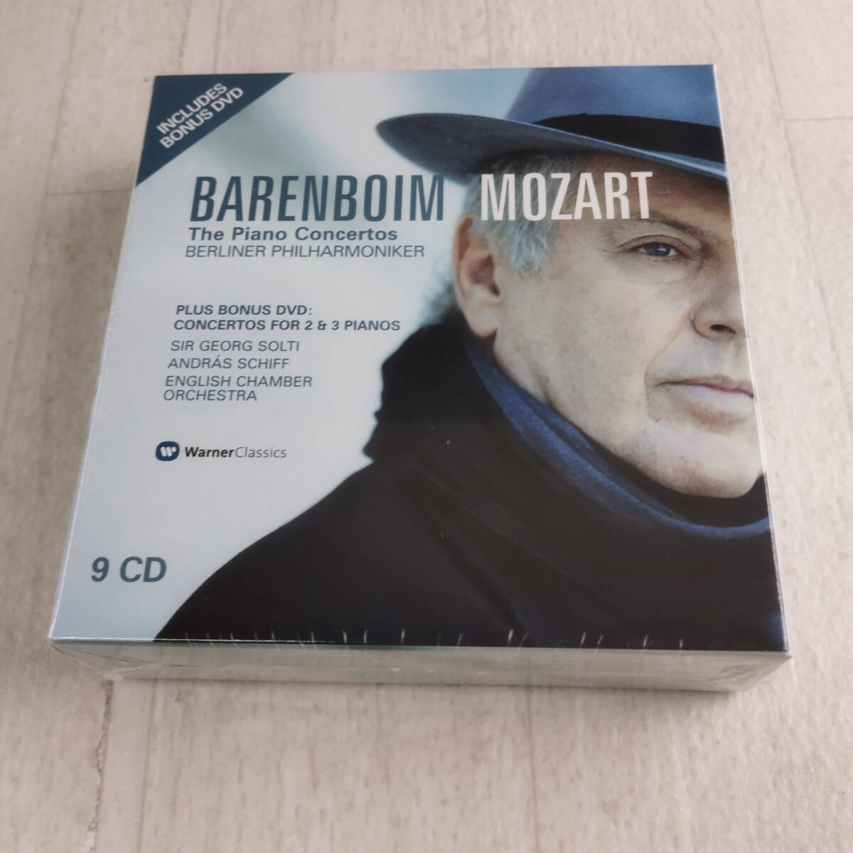 2C18 未開封 CD DANIEL BARENBOIM MOZART The Piano Concertos拍卖