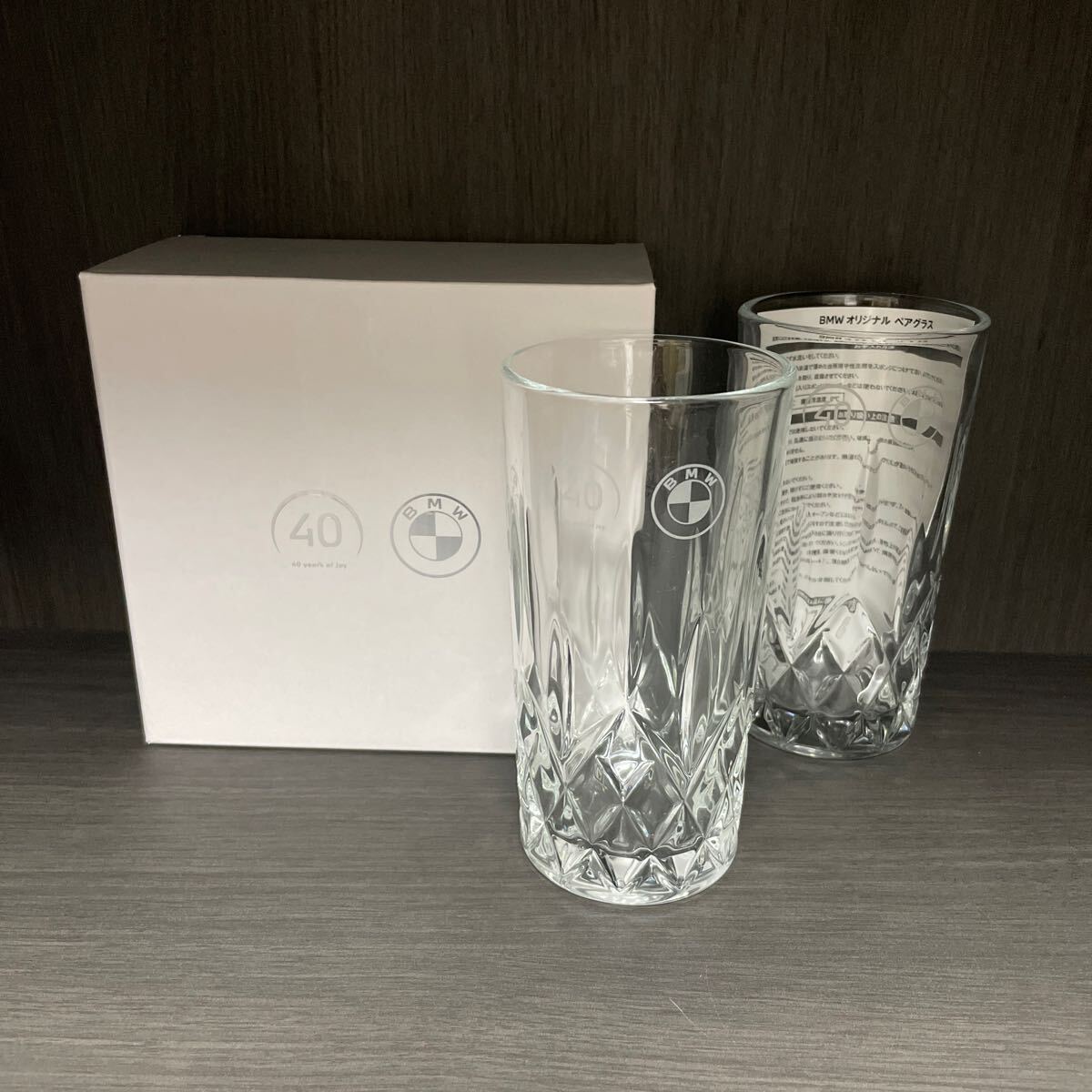 【即決】BMW 正規非売品 オリジナル ペアグラス 40周年記念品 取扱説明書付き / ALPINA アルピナ M拍卖