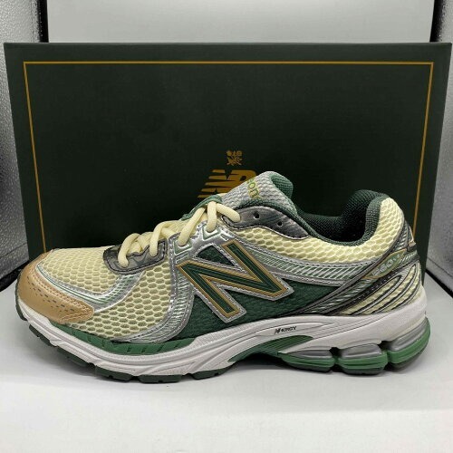 NEW BALANCE 2023 x AIME LEON DORE 860V2 GREEN 27.5cm ML860AL2 ニューバランス エメレオンドレ グリーン スニーカー拍卖