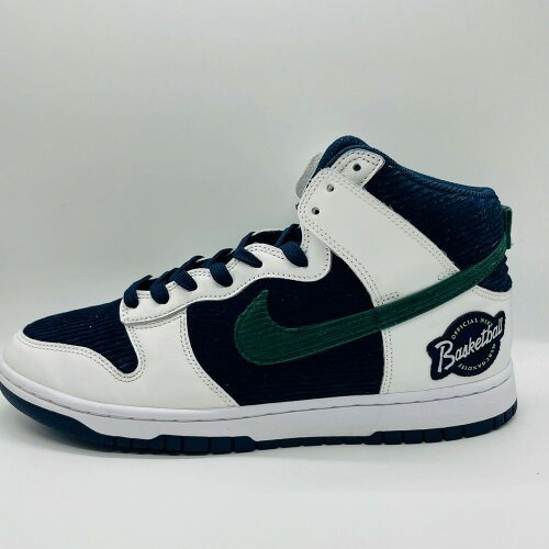 NIKE 21aw DUNK HIGH EMB COLLEGE NAVY 28cm DH0953-400 ナイキ ダンクハイ カレッジネイビー スニーカー 2021年拍卖