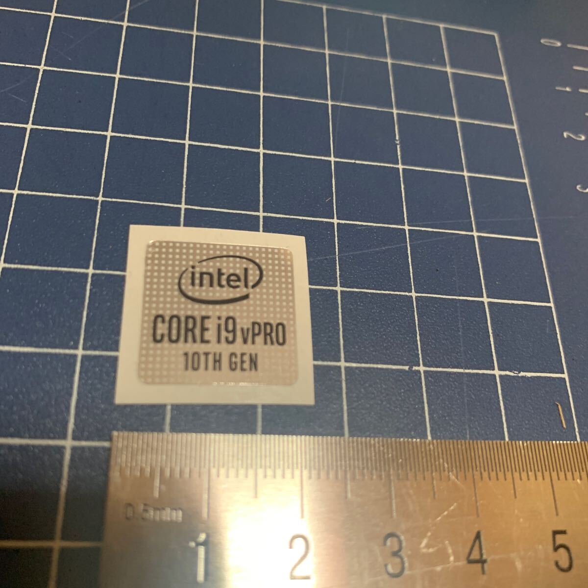 Intel core i9 vpro 10th Gen パソコンシール ステッカー @3988拍卖