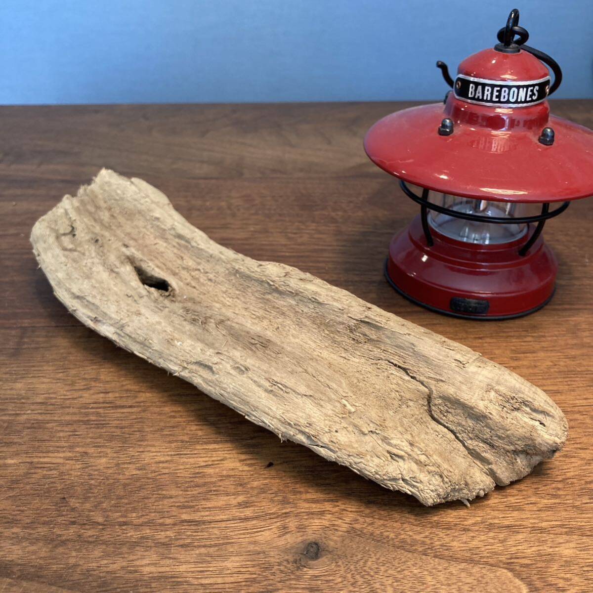 13 一つ穴の軽やか流木…天然物、インテリア、置物拍卖