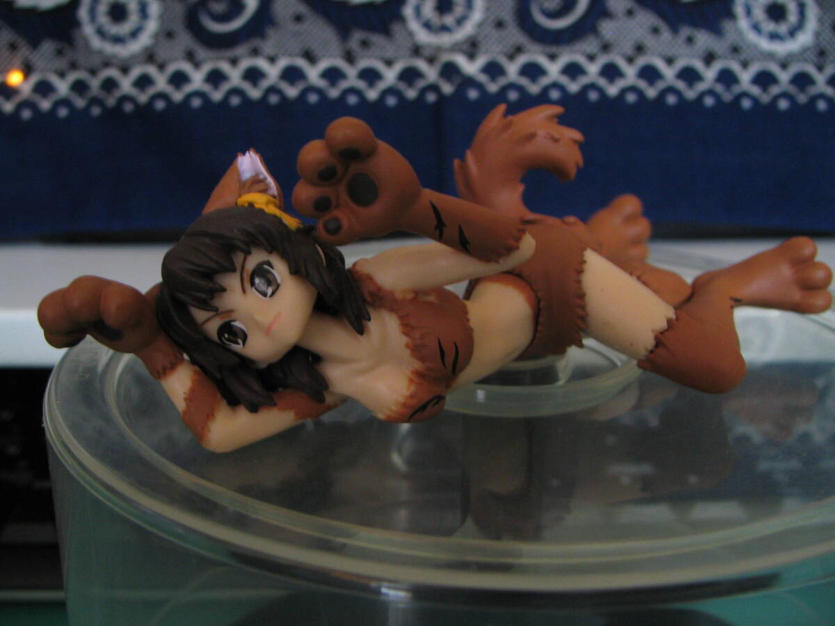 ◆『涼宮ハルヒの憂鬱』 ハルヒ 猫コス(茶) 現状品・本体のみ◆拍卖