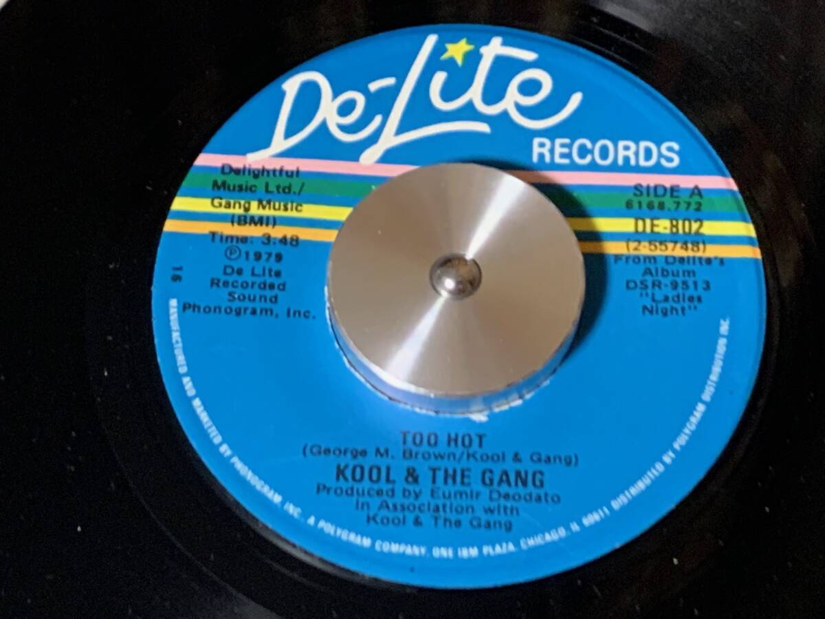 KOOL & THE GANG ♪TOO HOT 7インチ 45拍卖