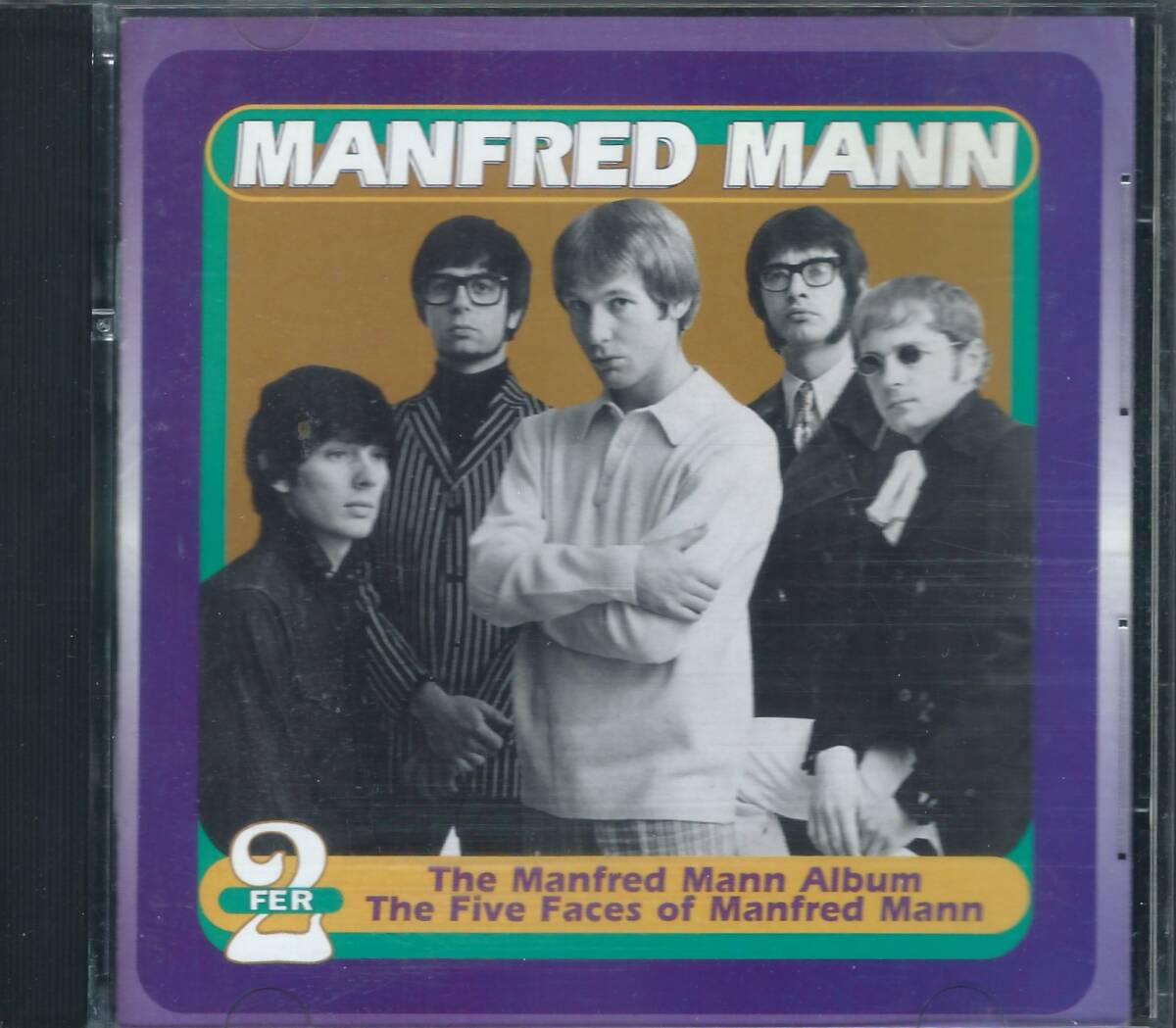 MANFRED MANN / The Manfred Mann Album / The Five Faces Of ... 2LP ON 1CD 724383706723 USA盤 CD マンフレッド・マン 4枚同梱発送可能拍卖