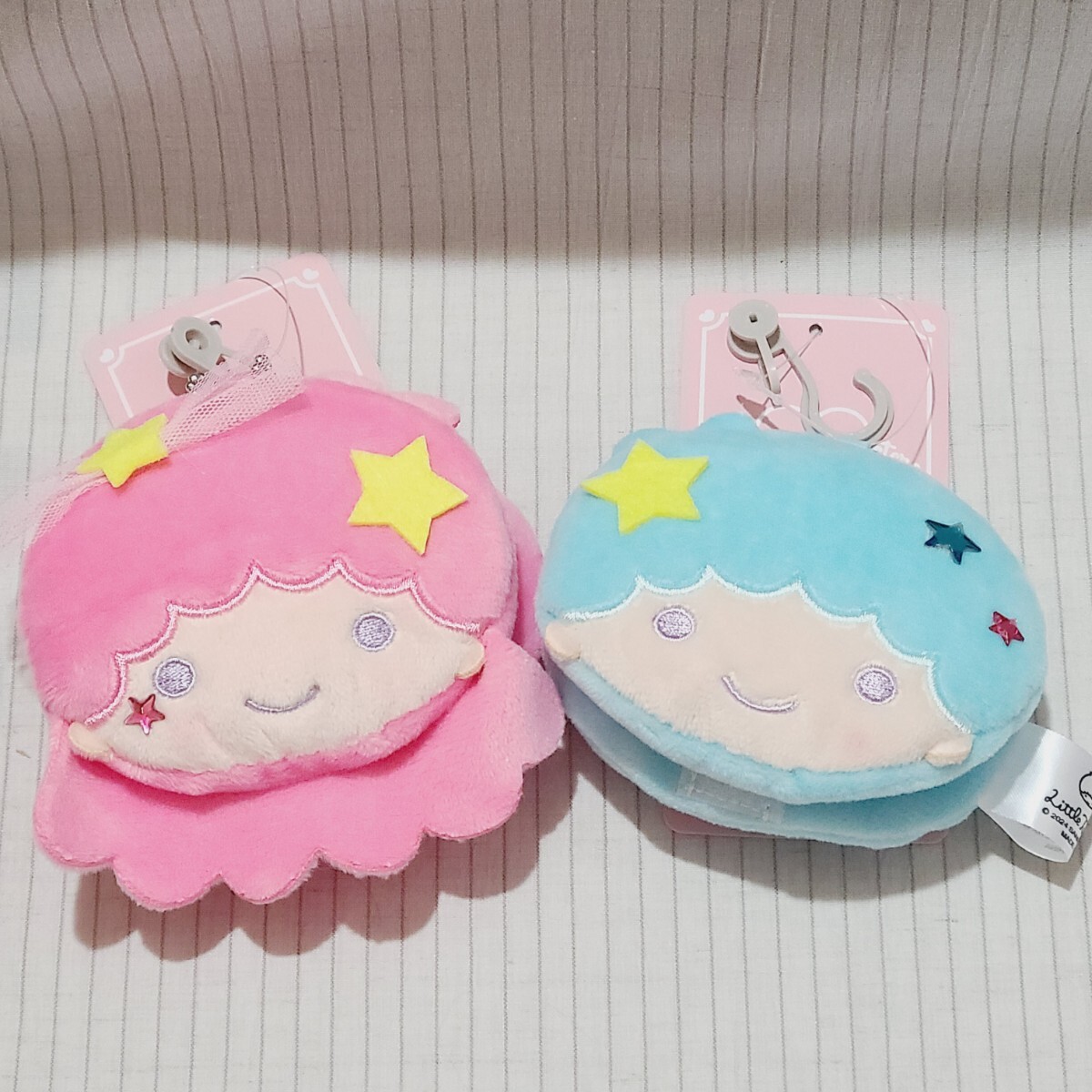 【サンリオ】キキララ 七夕 ぬいぐるみ ミラー チャーム マスコット キーホルダー アベイル限定 Avail 1Z0462kR609拍卖