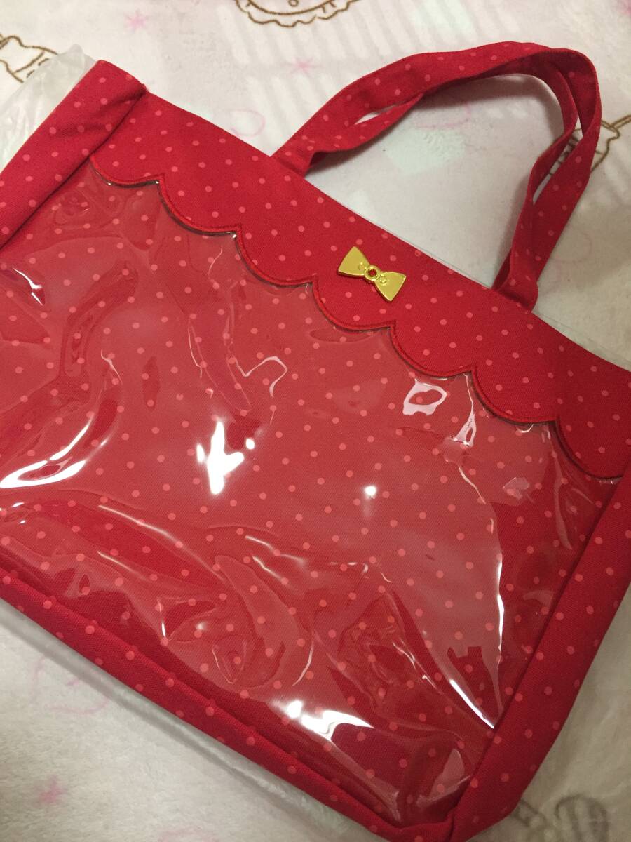 送料込★SWIMMER★スイマー★ドットコレクションバッグ レッド ゆめかわいい マイコレクション 痛バック 痛バ アイドル 推し活 0911k拍卖