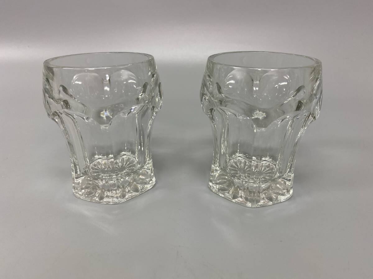 グラス 2点 中古保管品 / 現状品 美品 食器 昭和レトロ 当時物【0912k-2】拍卖