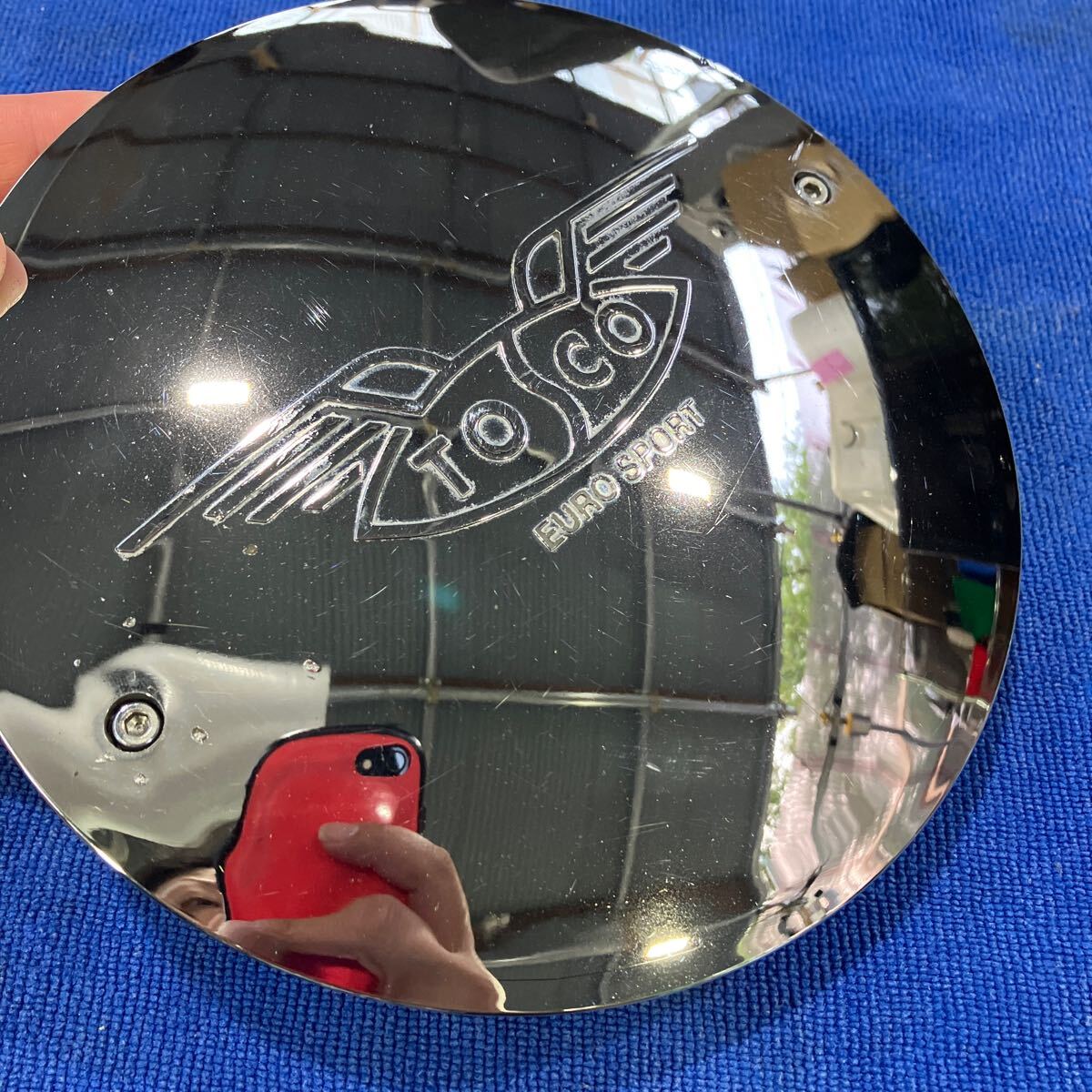 L90305 希少 TOSCO EURO SPORT ホイールキャップ 1枚★ C-312 キャップ 送料350円拍卖