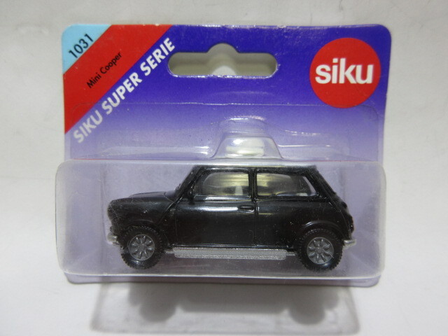 siku ジク 1031 ミニクーパー 黒 Mini Cooper ブリスター未開封 トミカサイズ シク 拍卖