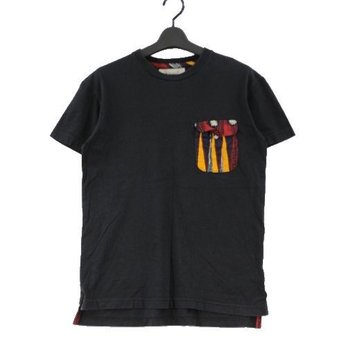 MONITALY モニタリー ポケットTシャツ S ブラック拍卖