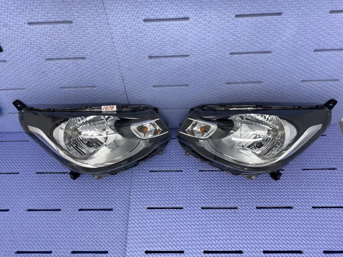 1678 * ekワゴン B11W コーティング済 ハロゲンライト左右 SET W1046 拍卖