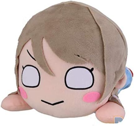 ラブライブサンシャイン メガジャンボ寝そべりぬいぐるみ 渡辺曜 ボーダーシャツ拍卖