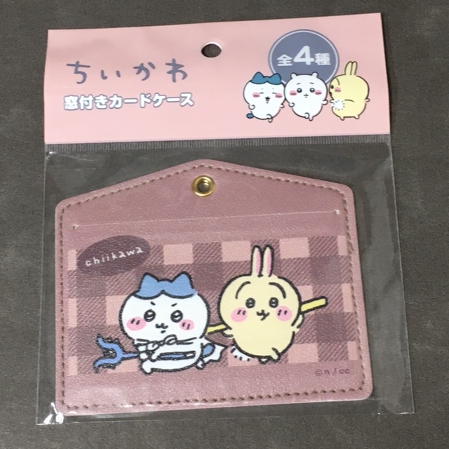 【ハチワレ うさぎ】 ちいかわ 窓付きカードケース 未使用拍卖