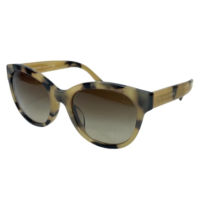 Burberry バーバリー B 4187-F 3501/13 54□19 140 サングラス アイウェア アクセサリー カラーレンズ ロゴ 総柄 プラスチック ベージュ拍卖