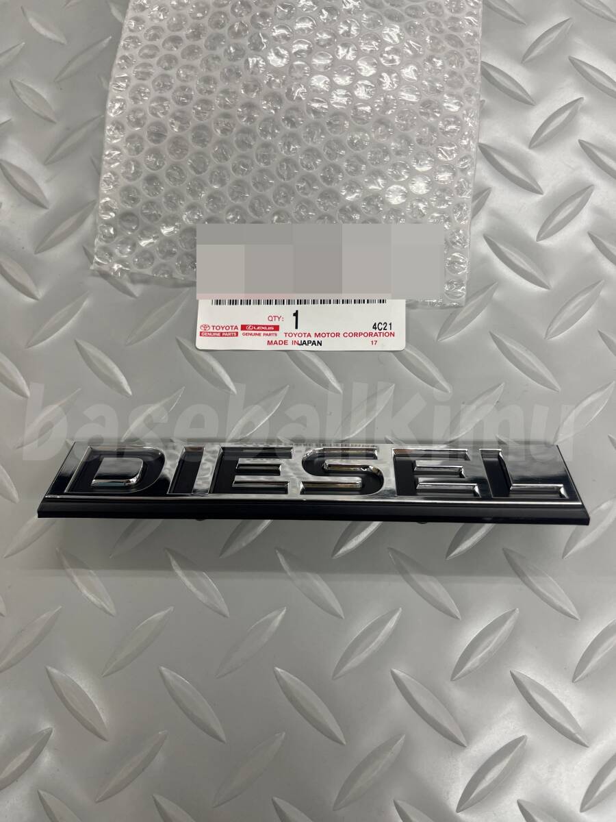 ■新品■トヨタ純正 ランドクルーザー ランクル 40 60系 DIESEL ディーゼル エンブレム拍卖