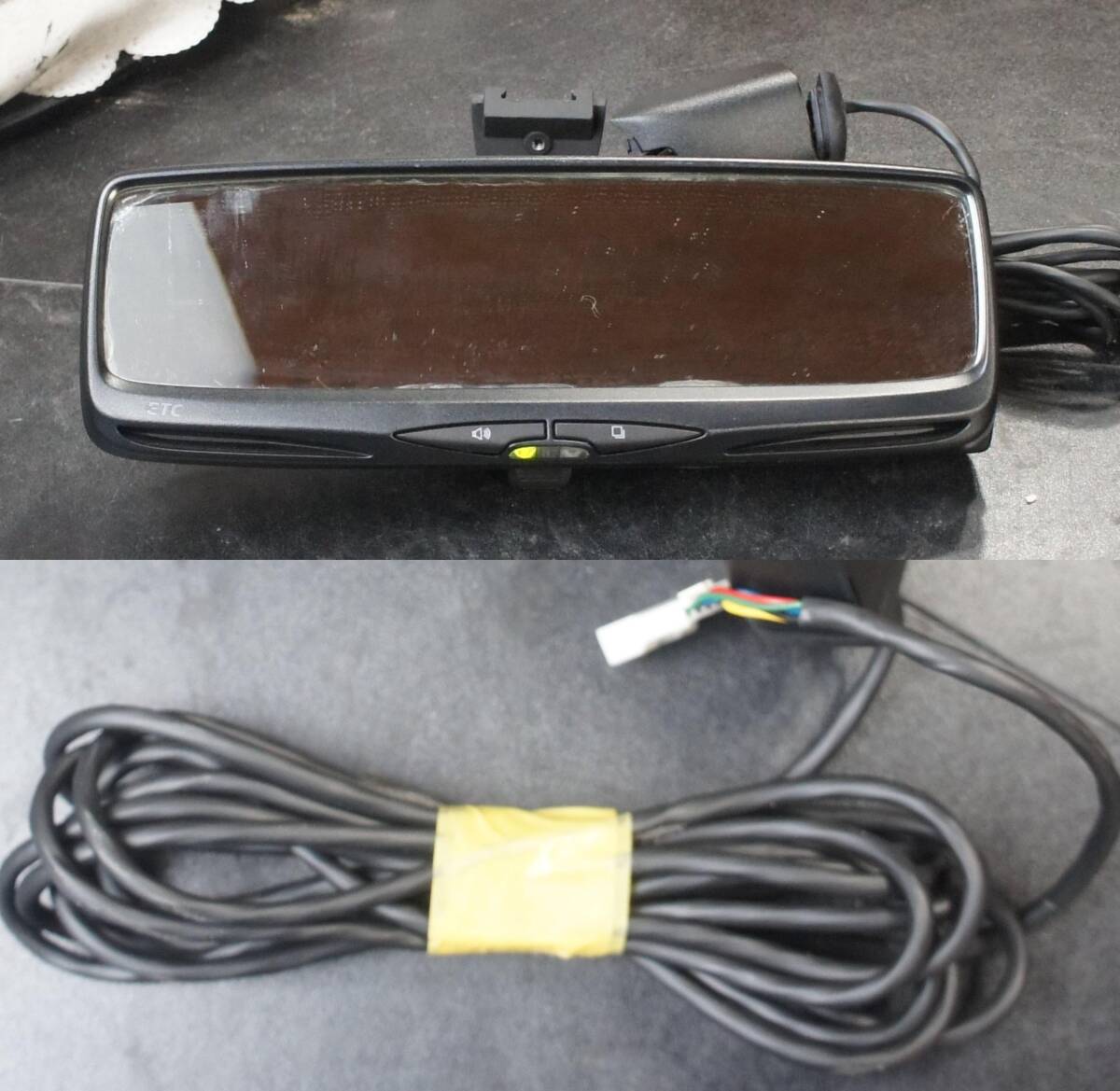 動作確認済 ルームミラー ETC一体型 ANH25W ヴェルファイア外し 08686-00270 バックミラー 12V 24V ANH20W他 トヨタ 純正 @7530s拍卖