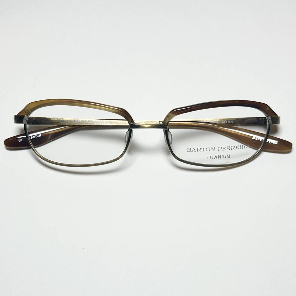 バートンペレイラ マイラ 新品メガネ 日本製正規品 Barton Perreira 米国ブランド | 純正ケース付 オリバーピープルズ拍卖