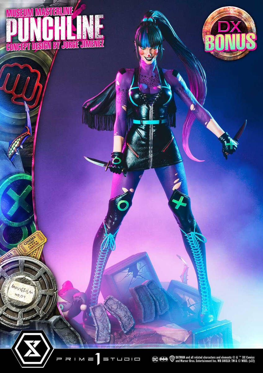 プライム1スタジオ ミュージアムマスターライン/ BATMAN: パンチライン illustrated by ジョルジ・ヒメネス 1/3 Scale スタチュー 全高85cm拍卖