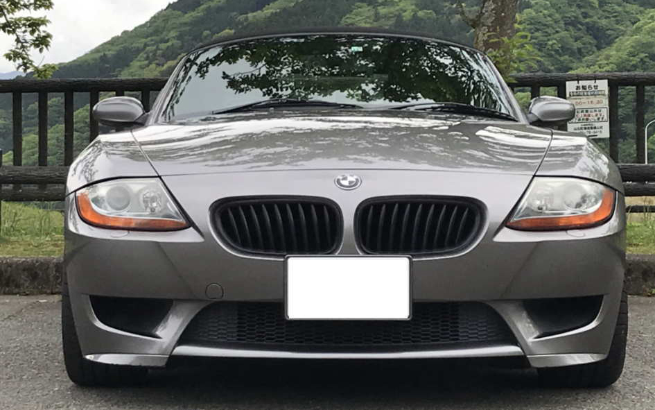 最上級品質▲BMW E85 E86 Z4 フロントグリル マットブラック シングルバー 艶消黒 セット ABS製 2003-2008拍卖