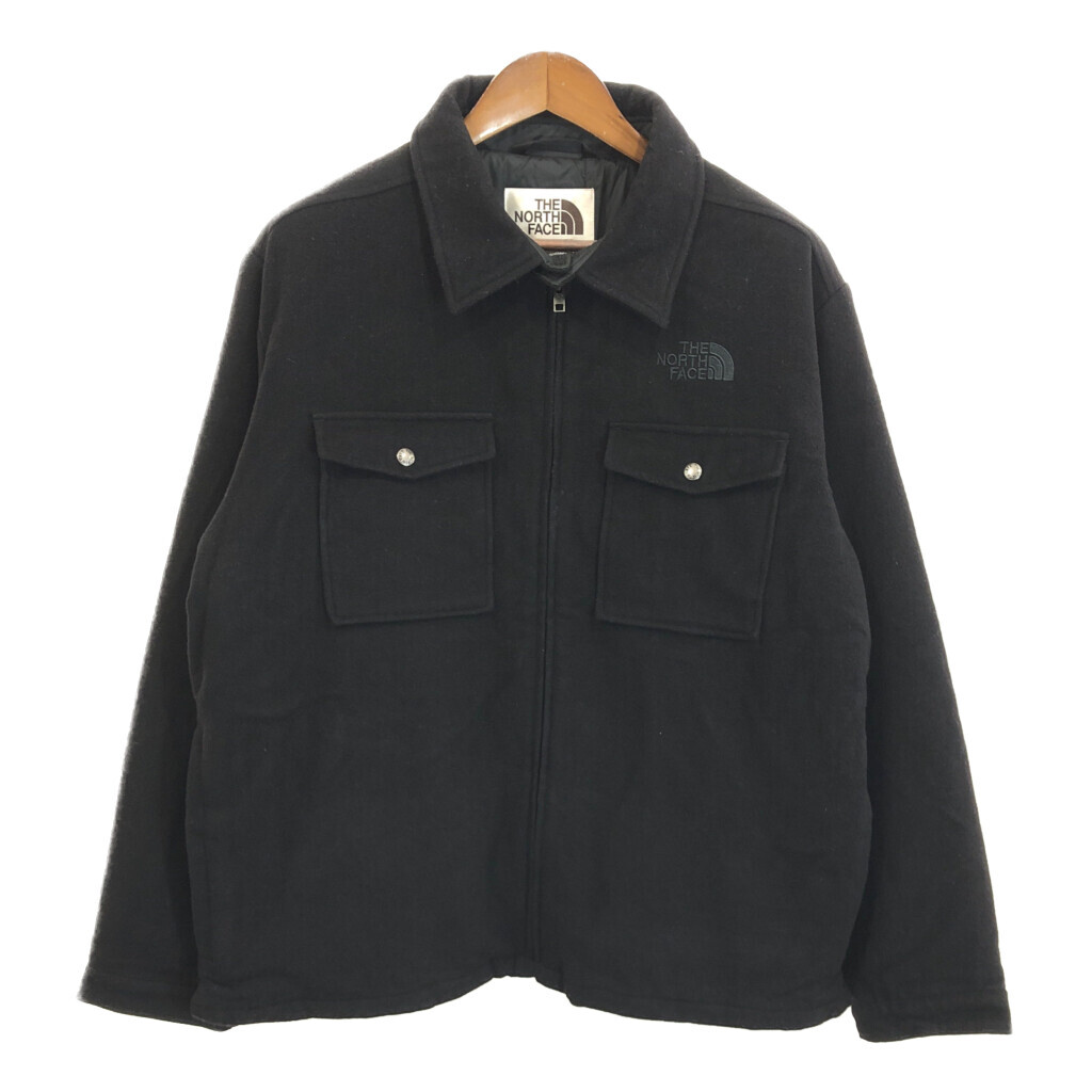 THE NORTH FACE ノースフェイス ウール スポーツジャケット アウトドア ブラック (メンズ XL) 中古 古着 R8225拍卖