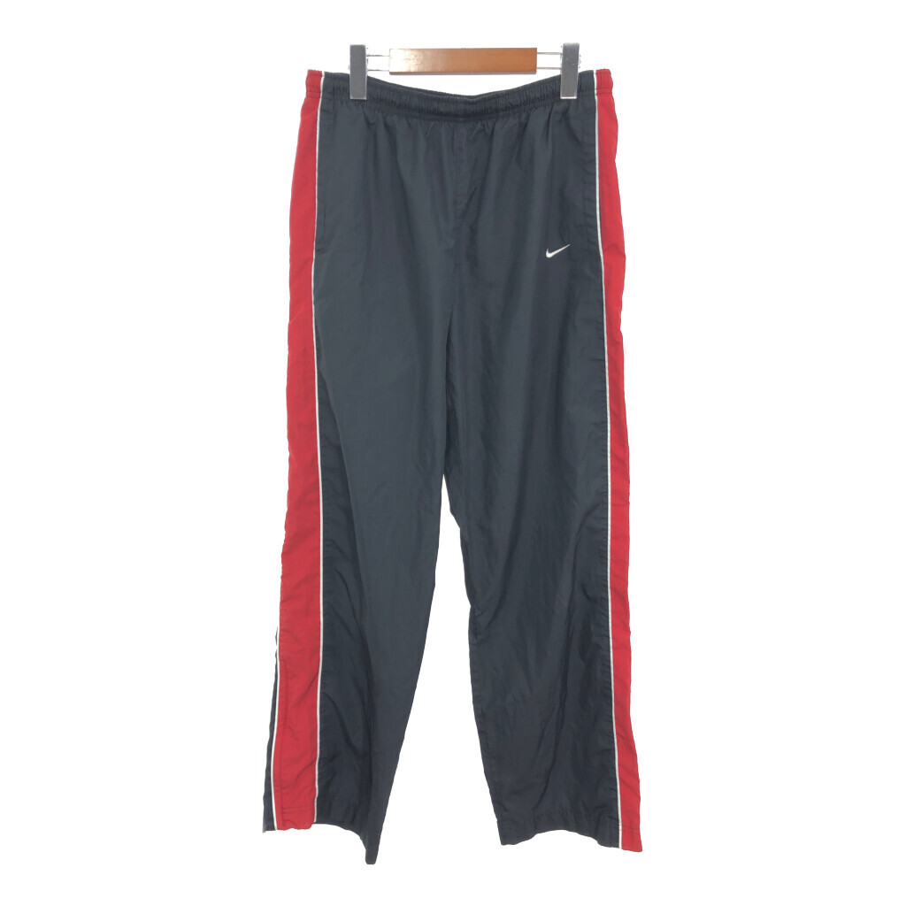 00年代 NIKE ナイキ トラックパンツ スポーツ ブラック (メンズ M) 中古 古着 S1685拍卖